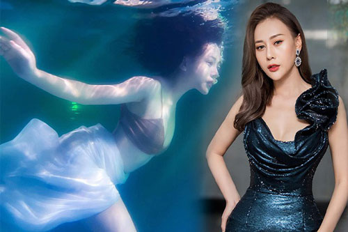 Phương Oanh tăng cân "bể dáng" vẫn hút sóng mạng