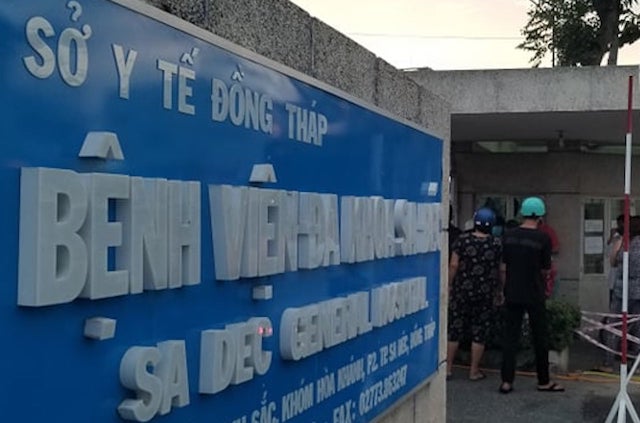 Đồng Tháp phong tỏa Bệnh viện Sa Đéc vì có ca nghi nhiễm Covid-19