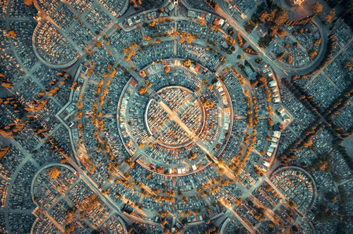 Những cảnh quan tuyệt đẹp khi nhìn từ trên cao