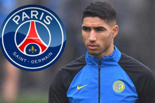 Vượt Chelsea, PSG đồng ý hợp đồng kỷ lục với Hakimi
