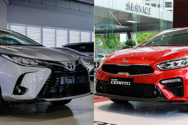 Tầm giá 600 triệu đồng, mua Toyota Vios G hay Kia Cerato Luxury?