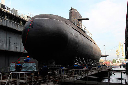 Nga trình diễn nhiều tàu chiến mới nhất tại triển lãm hàng hải St.Petersburg