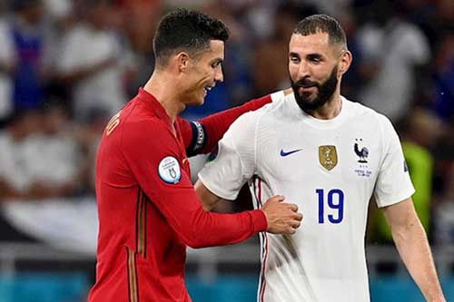 Chấm điểm Bồ Đào Nha 2-2 Pháp: Benzema lấn át Ronaldo
