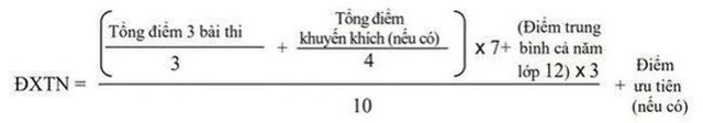 Cách tính điểm xét tốt nghiệp THPT năm 2021 với học sinh THPT và GDTX - Ảnh 2.