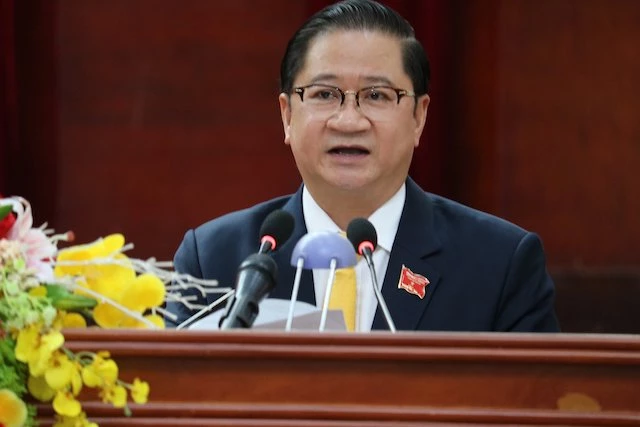 Ông Trần Việt Trường, tái đắc cử Chủ tịch UBND TP Cần Thơ.