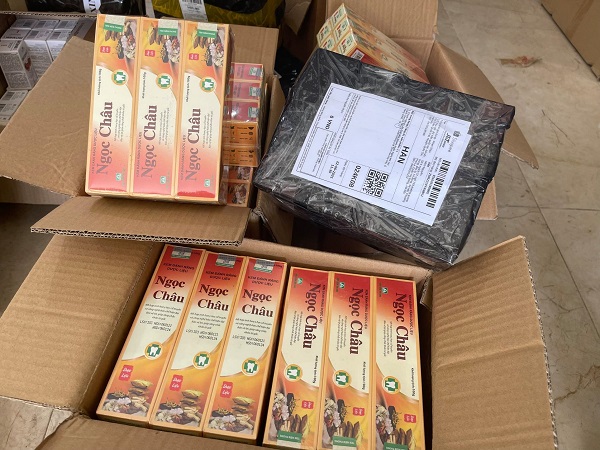 Chặn đứng lô kem đánh răng làm giả nhãn hiệu Ngọc Châu chuẩn bị bán ra thị trường