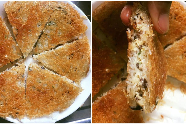 Làm món miến chiên giòn nhân thịt, ăn một lần là ghiền luôn