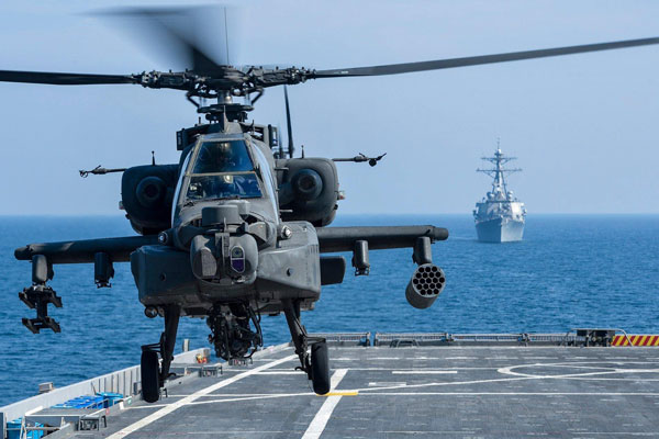 Mỹ khôi phục trực thăng Sea Apache "quyết đấu" Ka-52K Nga?