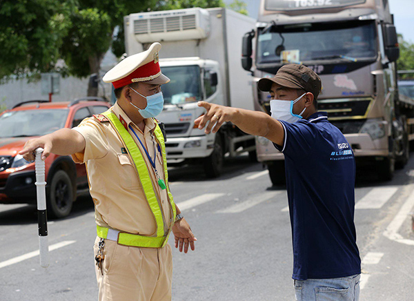 Từ 0h ngày 26/6, áp dụng các biện pháp phòng chống dịch đối với xe chở hàng hóa vào, ra TP Đà Nẵng