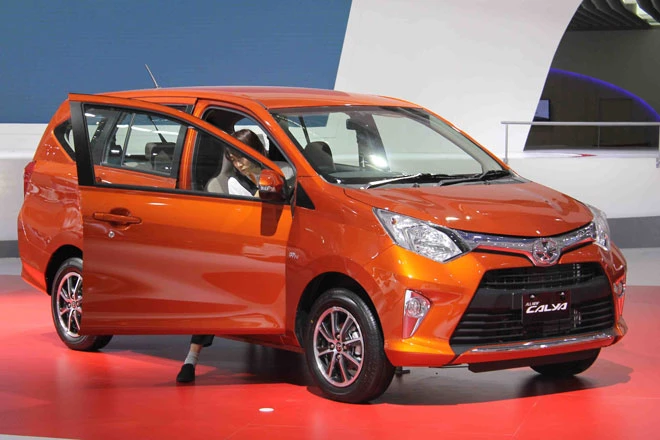 7. Toyota Calya (doanh số: 2.026 chiếc).