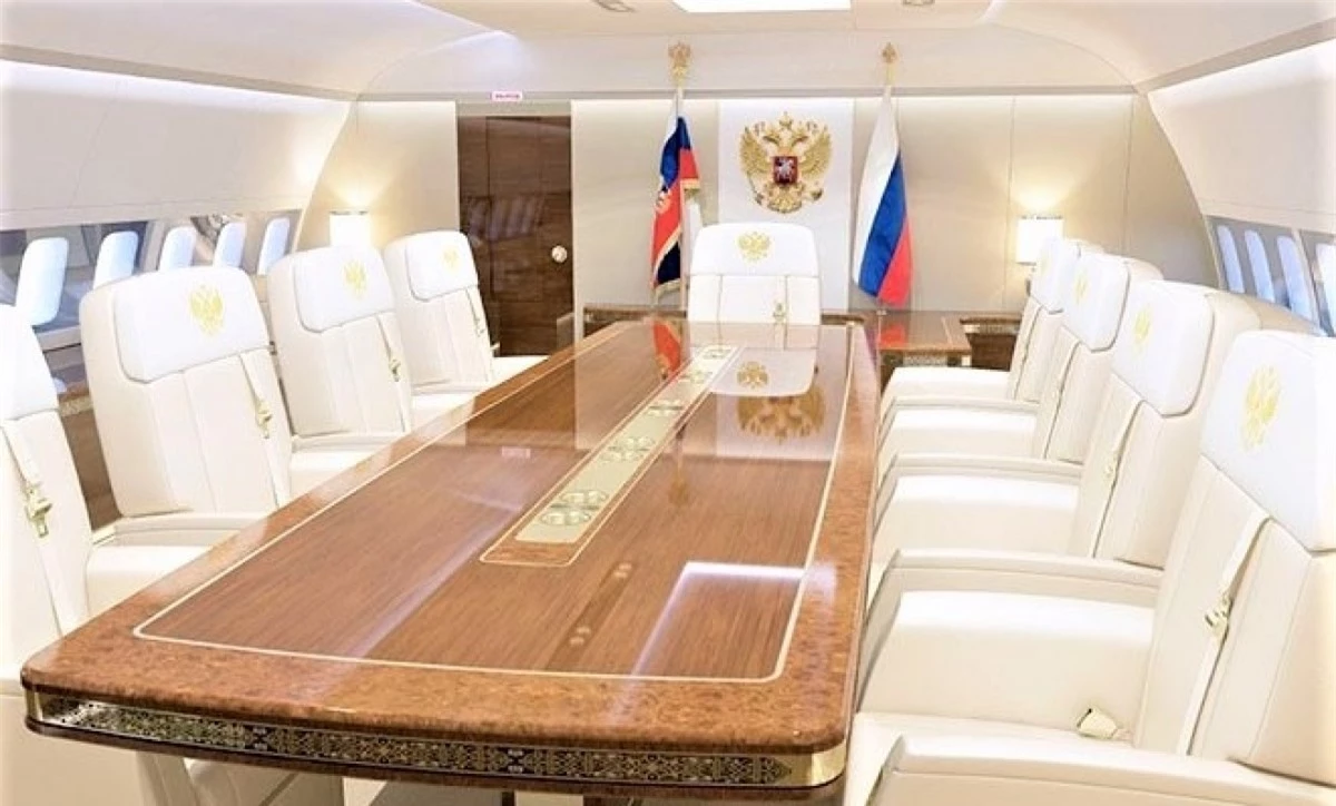 “Điện Kremlin bay” được trang bị các thiết bị đầu bảng được sản xuất trong nước; Nguồn: samoletos.ru