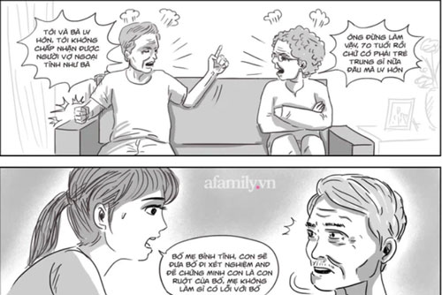 Bố đòi ly dị mẹ vì tôi không phải là con của ông, để minh oan cho mẹ, tôi đã làm xét nghiệm ADN và kết quả bàng hoàng