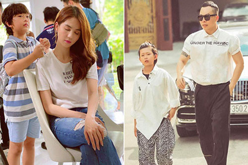 Danh tính con trai nuôi sành điệu, mới tròn 9 tuổi của Vũ Khắc Tiệp