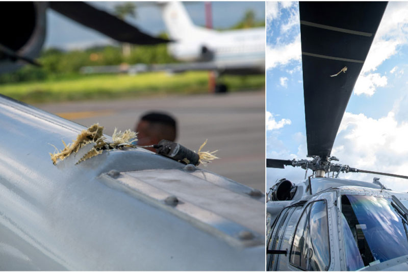 Trực thăng chở Tổng thống Colombia - Ivan Duque bị bắn