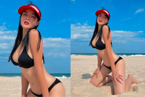 Hoa hậu Kỳ Duyên khoe vóc dáng "nóng bỏng" sau nỗ lực tập luyện