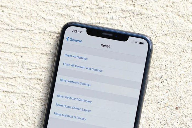 Cách để xóa tận gốc mọi dữ liệu trên iPhone