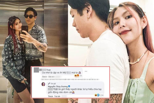 Á quân Vietnam's Next Top Model Thùy Dương đáp trả cực gắt khi bị mỉa mai chuyện thay bồ