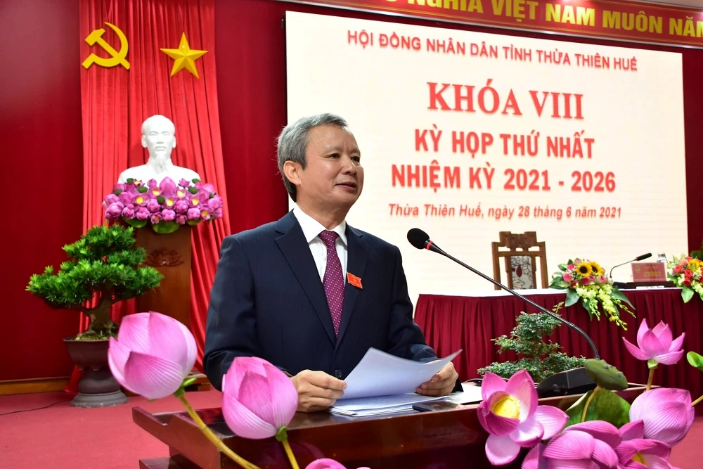 Ông Lê Trường Lưu tái đắc cử Chủ tịch HĐND tỉnh khóa VIII, nhiệm kỳ 2021 - 2026