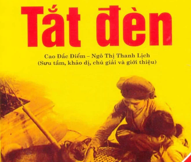 Tác phẩm Tắt đèn lần đầu được đăng trên báo Việt nữ vào năm 1937. Nội dung tác phẩm nói về cuộc sống khốn khổ của người nông dân Việt Nam dưới ách áp bức của chế độ thực dân nửa phong kiến trước Cách mạng Tháng Tám. Tác phẩm đã được chuyển thể thành phim điện ảnh vào năm 1980. Ảnh: NXB Văn học.