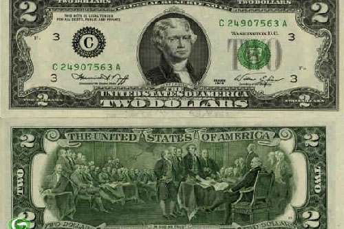Vì sao đồng 2 USD là biểu tượng của sự may mắn?