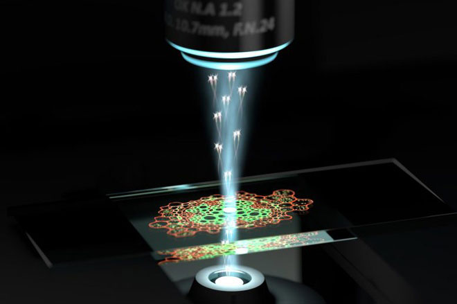 Chế tạo thành công siêu kính hiển vi lượng tử có khả năng 'thần kỳ'