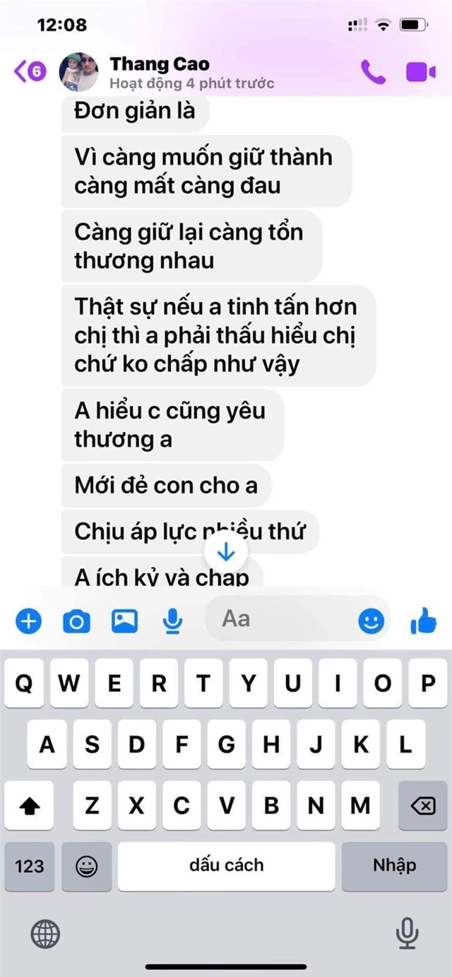 Chồng cũ của cô Xuyến Hoàng Yến nhắn tin xin lỗi mẹ vợ, tự nhận vì yêu quá thành ngu dại - Ảnh 2.