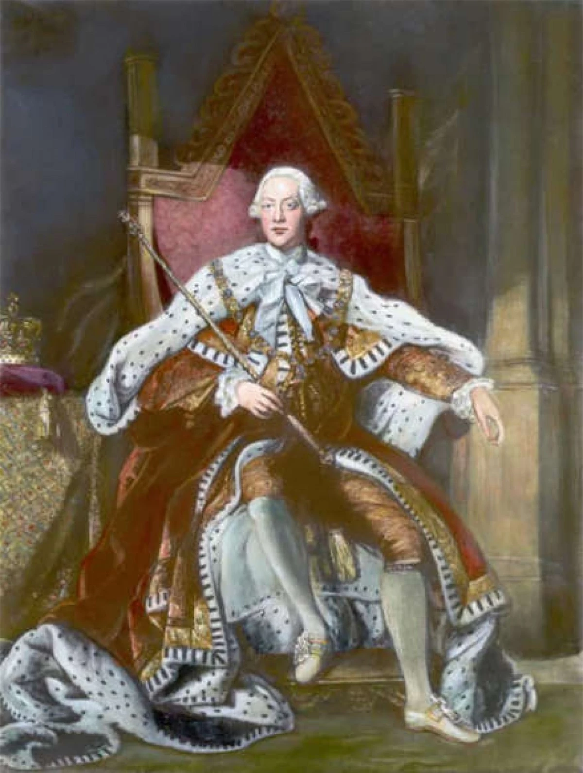 Vua George III của Anh. Lên ngôi vào năm 1760, Vua George III cũng nằm trong danh sách các quân vương của Anh trị vì lâu nhất. Ông đã từng nghiên cứu khoa học, nông nghiệp và thành lập Học viện Nghệ thuật Hoàng gia Anh. Vua George III đã trị vì trong 59 năm.