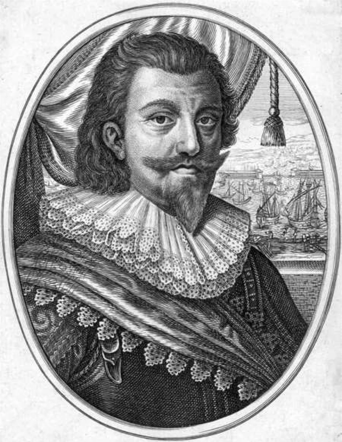 Vua Christian IV của Đan Mạch.Christian IV là vua Đan Mạch – Na Uy và Công tước Holstein và Schleswig từ năm 1588 đến năm 1648. Thời kỳ ông trị vì kéo dài 59 năm.