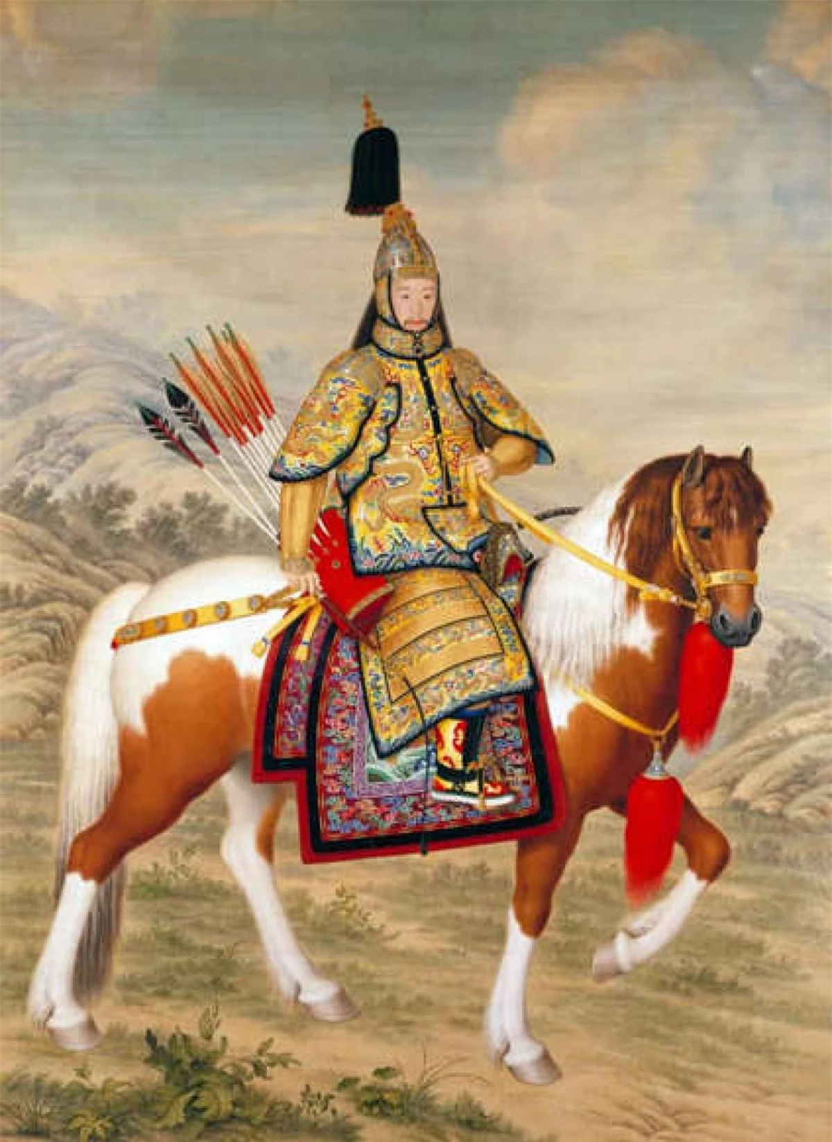 Vua Càn Long. Vị hoàng đế của Trung Quốc đã trị vì trong 60 năm từ năm 1735 đến năm 1796.