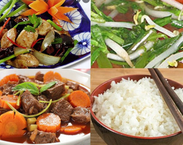 Thực đơn cơm chiều: 3 món ngon, dễ ăn