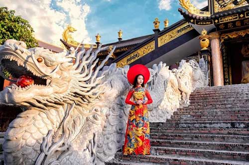 Chùa Kim Tiên - “phim trường” cổ trang làm say đắm lòng người