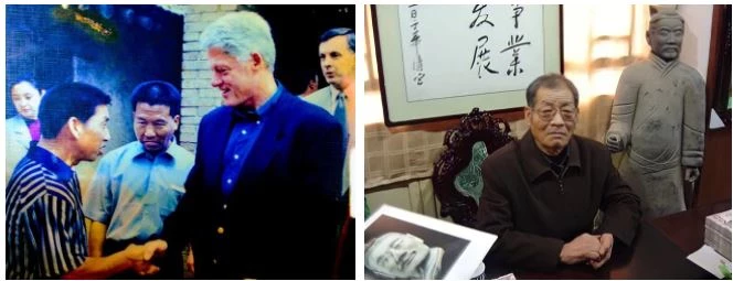 Sau cuộc gặp gỡ với cựu tổng thống Hoa Kỳ Bill Clinton, Dương Chí Phát đã được giải oan. Ảnh: Sohu