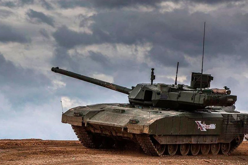  Xe tăng T-14 Armata của Nga có thể được trang bị đạn siêu thanh.