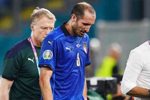 ĐT Italia mong Chiellini trở lại ở trận gặp Bỉ