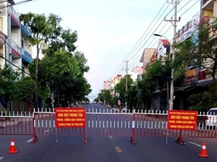 Bình Định: Giãn cách xã hội 4 phường của thị xã Hoài Nhơn sau khi có 4 ca nhiễm Covid-19