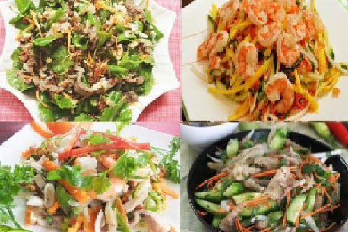 Top 5 món nộm được yêu thích nhất mùa hè