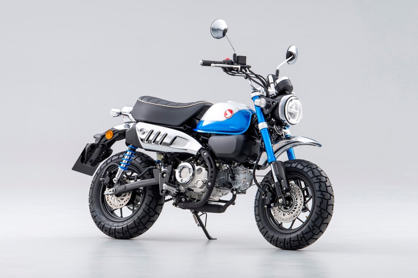 Cận cảnh Honda Monkey 125 2022: Hộp số 5 cấp, nâng động cơ