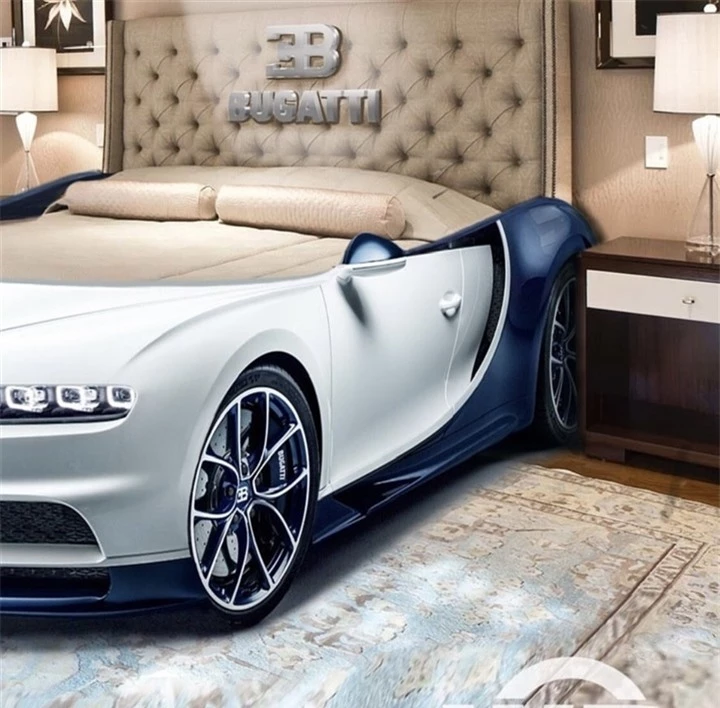 Bugatti Chiron phiên bản giường ngủ xa hoa bậc nhất thế giới - 2