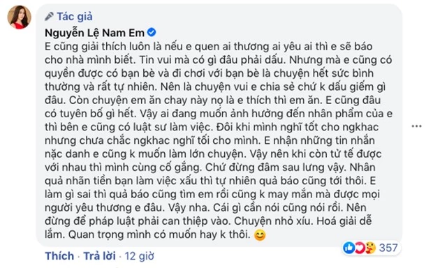 Nam Em bức xúc vì bị tung tin yêu bạn thân đã có bồ, nhận nhiều tin nhắn nặc danh và tuyên bố: Đừng để pháp luật can thiệp vào! - Ảnh 6.