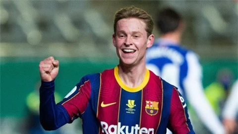 Vượt Messi, De Jong xuất sắc nhất Barca mùa 2020/21