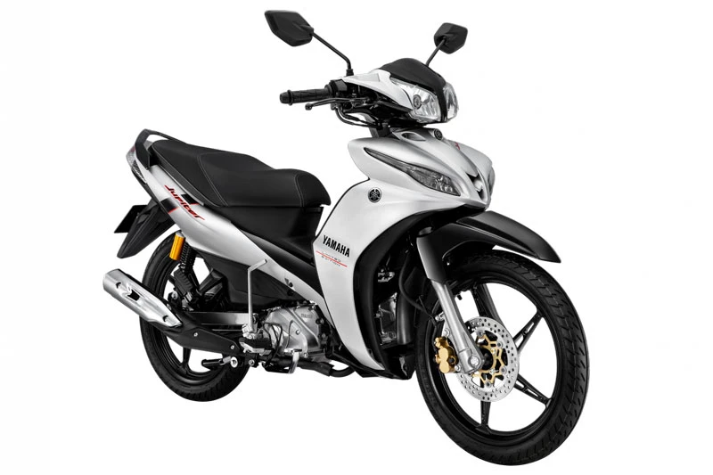 Yamaha Jupiter phiên bản RC màu bạc - đen.