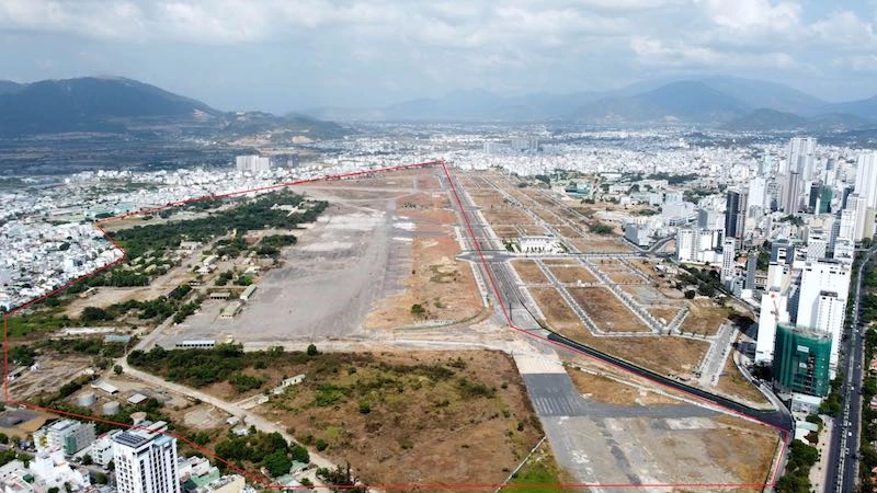 Sân bay Nha Trang cũ, dùng để hoàn vốn cho các dự án BT về giao thông tại Khánh Hòa. (Ảnh: IT)