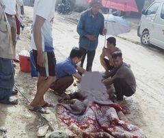 Nghệ An: Một công nhân bị điện giật tử vong khi đang thi công cầu Am