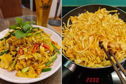 Đừng vội vứt đi xơ mít, hãy tận dụng làm món xào cực đưa cơm