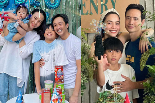 Hồ Ngọc Hà - Cường Đô la chia tay nhưng Subeo vẫn được cả bố mẹ lẫn mẹ quan tâm hết lòng