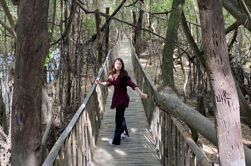 Nơi nào ở Đắk Lắk có cầu treo xuyên qua giàn gừa cổ thụ?