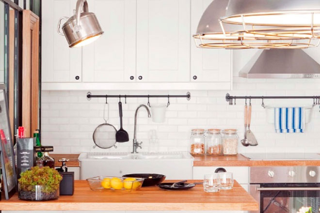 5 mẹo trang trí giúp căn bếp trông rộng hơn