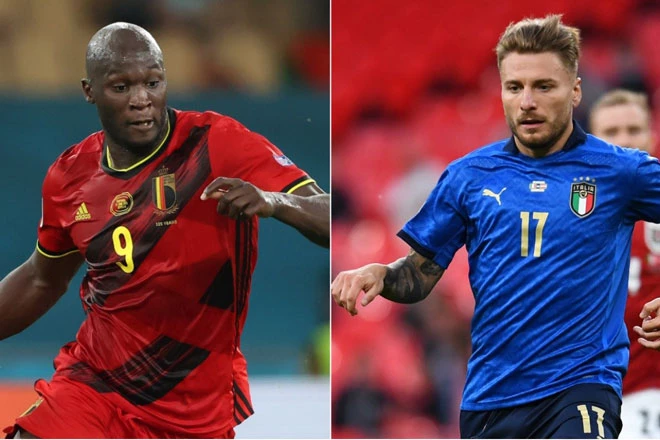 Romelu Lukaku sẽ "đọ súng" với Ciro Immobile. Romelu Lukaku sẽ "đọ súng" với Ciro Immobile.