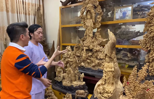 Sở hữu phòng trầm hương trị giá cả trăm tỷ đồng thế này nhưng NS Hoài Linh vẫn bị tố nợ tiền gỗ