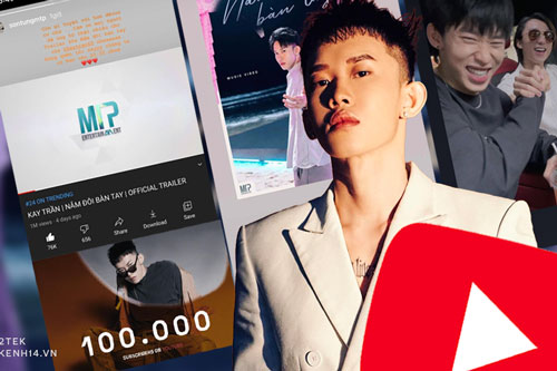 Chưa đến giờ công chiếu MV Nắm Đôi Bàn Tay, Kay Trần đã đạt một loạt thành tích khủng